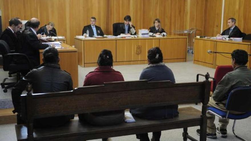 Uno de los momentos de la vista celebrada ayer en la Audiencia Provincial. / eduardo vicente