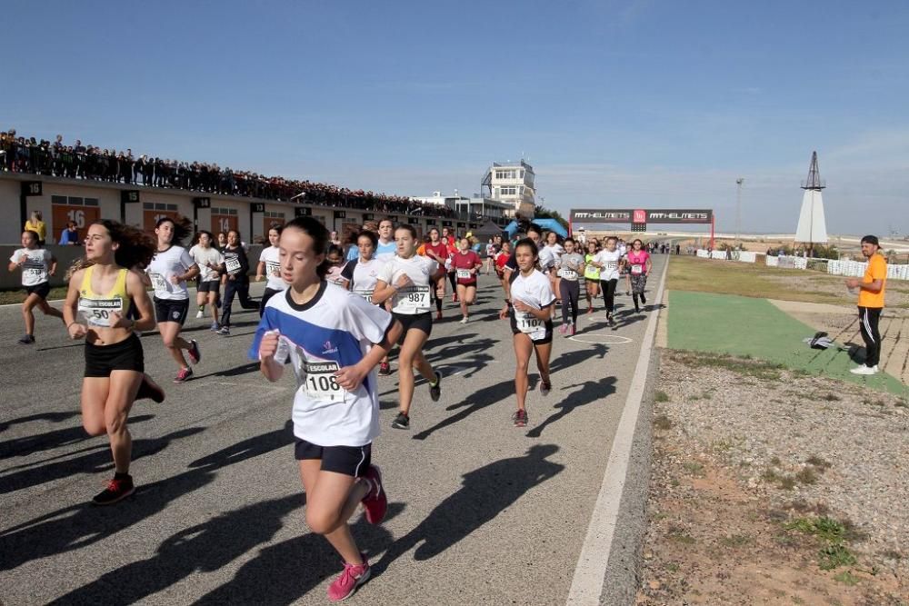 Cross Escolar Cartagena en el Circuito de Velocida