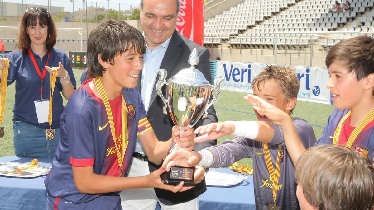 Eric Garcia creció en las inferiores del Barça