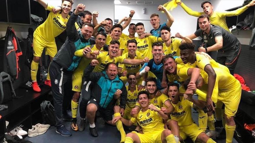 El juvenil A del Villarreal, brillante finalista de la Copa de Campeones