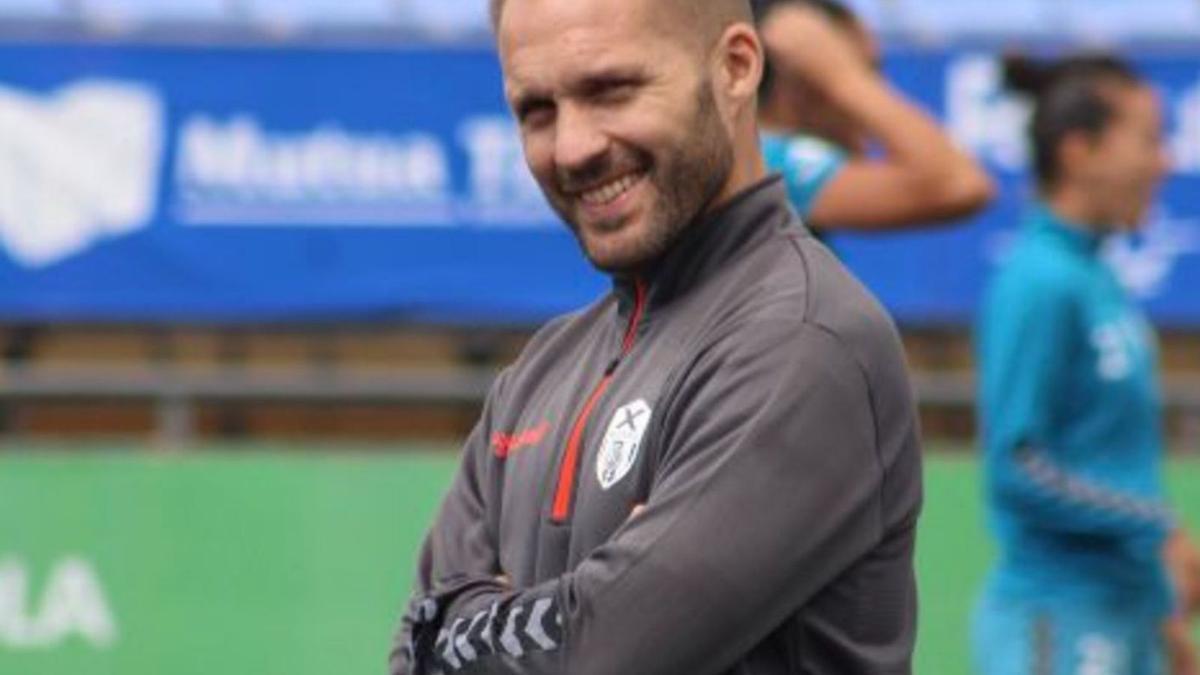 Rubén Rodríguez, durante un entrenamiento. | | E.D.