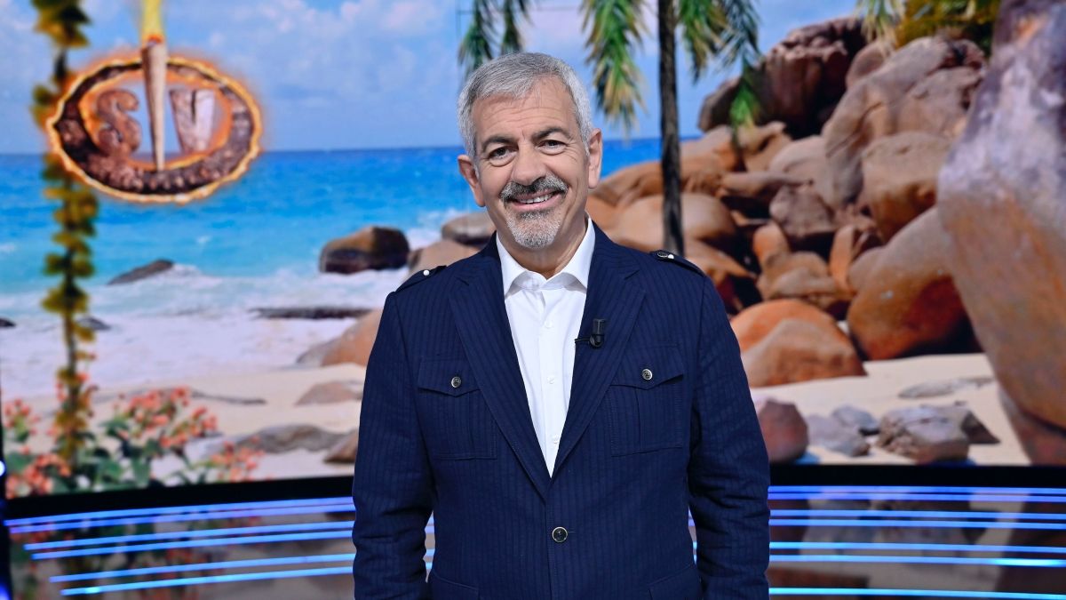 Carlos Sobera en el plató de 'Supervivientes: Tierra de nadie'