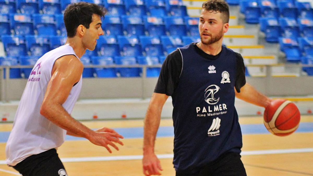 El Palmer Palma realizó ayer el último entrenamiento en el Palau de Son Moix.