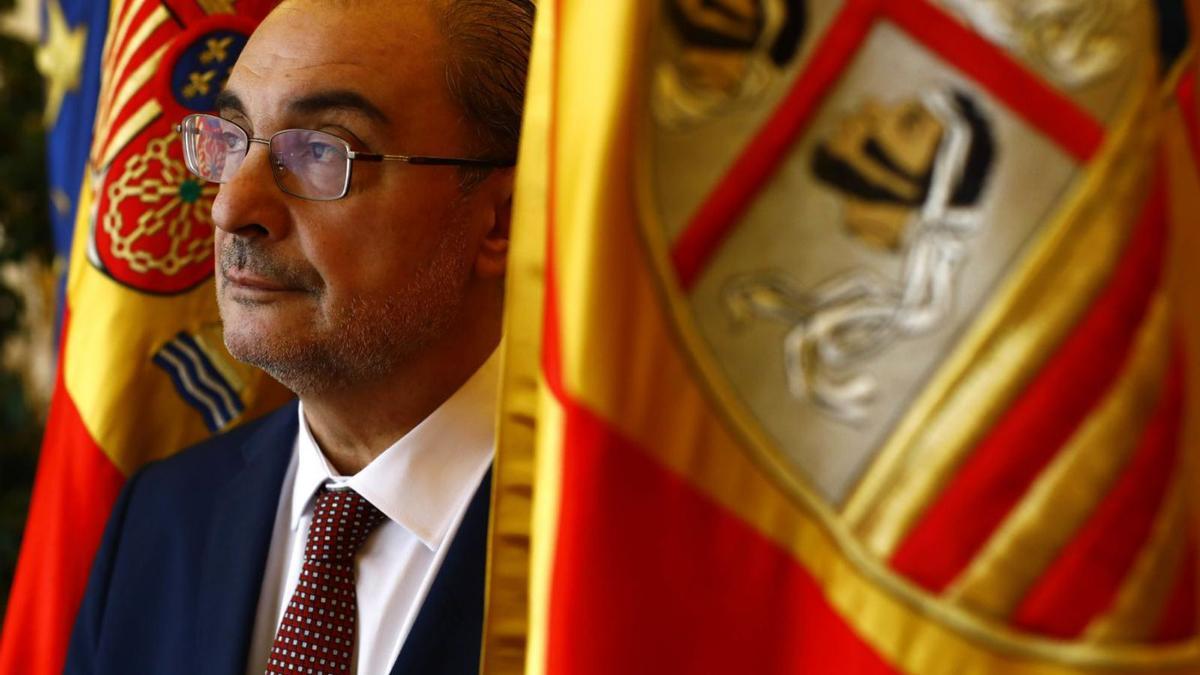 El presidente aragonés, en una reciente entrevista con EL PERIÓDICO. | JAIME GALINDO