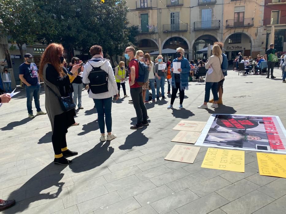 Una trentena de persones contra Vivotecnia