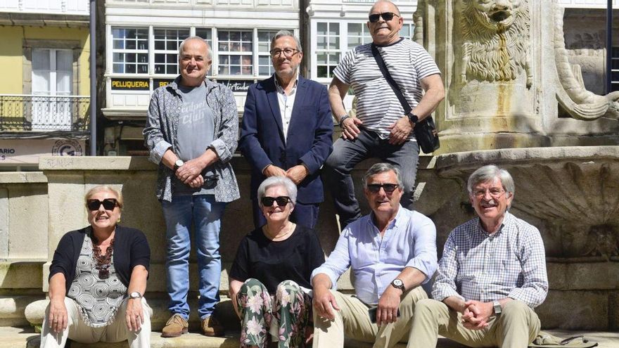 Reencuentro en A Coruña tras 50 años de separación