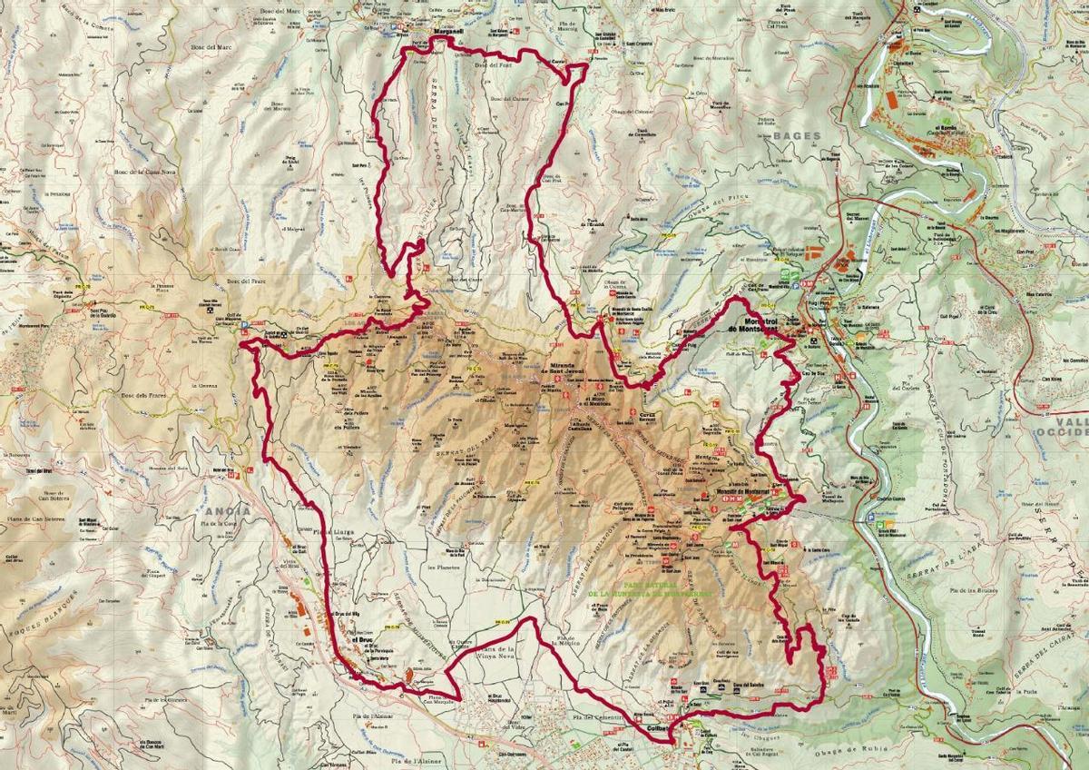 El mapa de la ruta del Mil·lenari