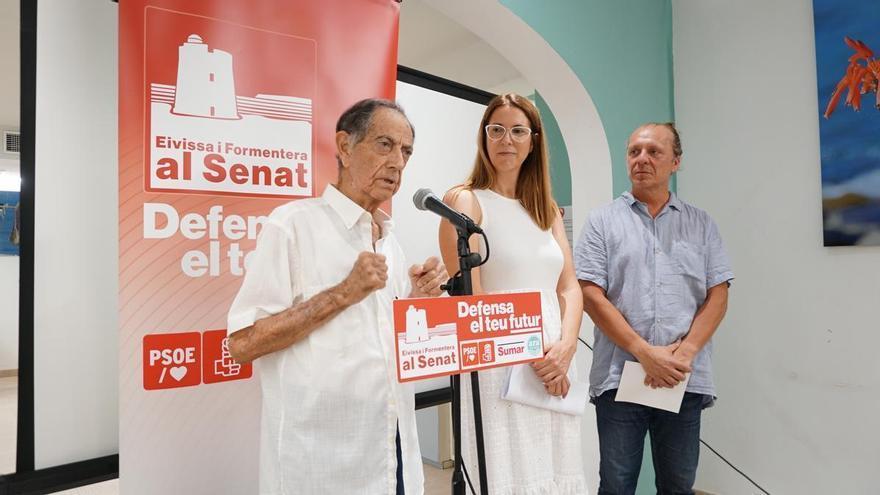Juanjo Ferrer y Neus Massanet se comprometen a reclamar políticas de vivienda para Formentera