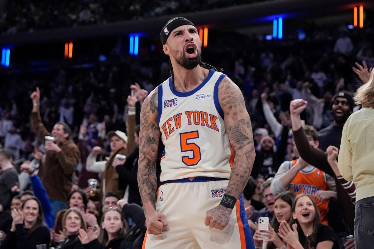Jose Alvarado, una de las caras visibles de la remontada de los Knicks ante Houston Rockets
