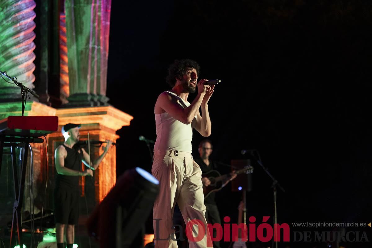 En imágenes, el concierto de Marwán en Caravaca, dentro del Festival 'Las noches del camino'