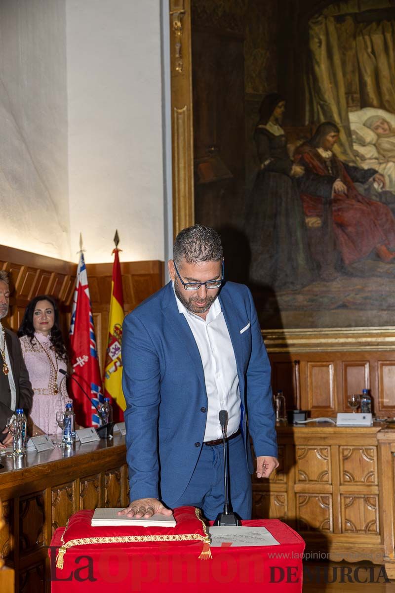 Pleno de investidura en el Ayuntamiento de Caravaca