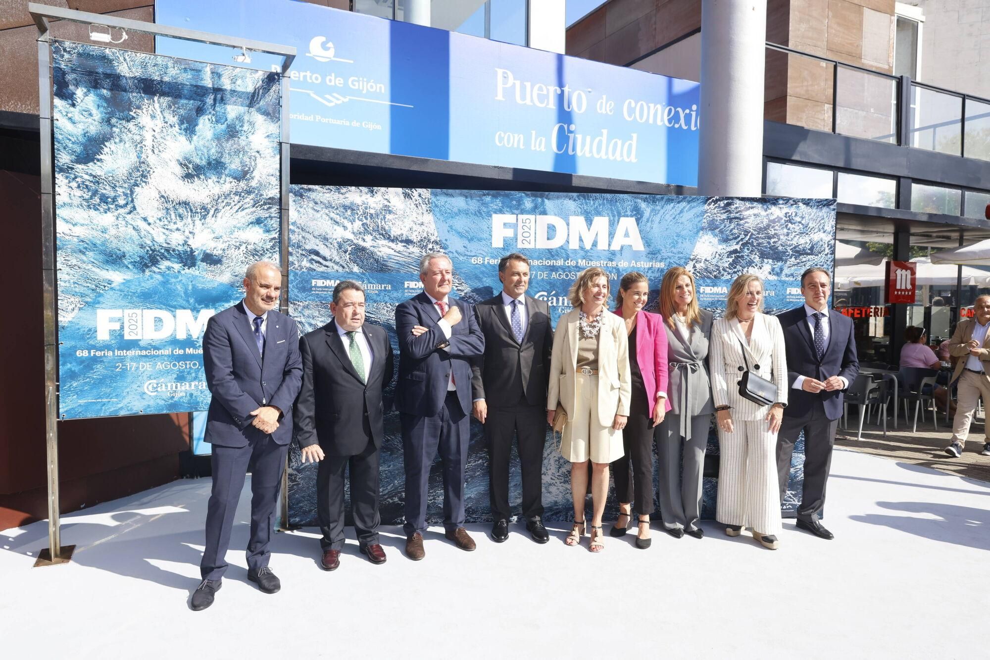 Así fue la inauguración de la Feria Internacional de Muestras de Asturias