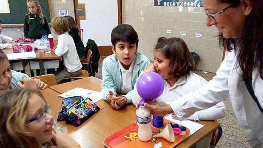 Sagunt Jornadas de la ciencia en el colegio San Vicente Ferrer