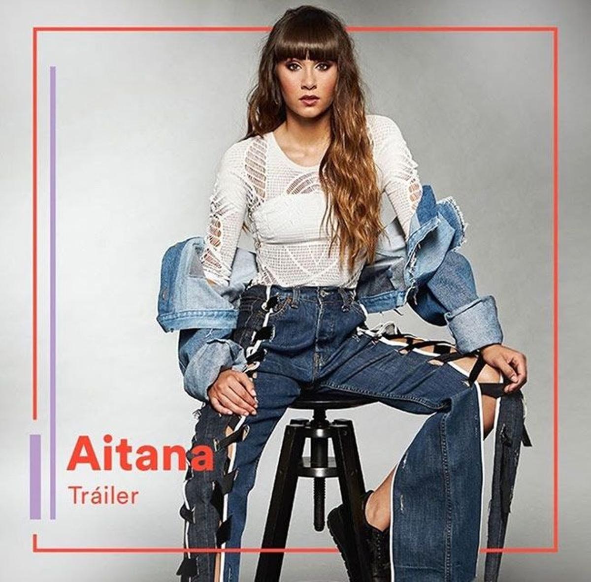 Aitana Ocaña, de promoción de 'Tráiler'