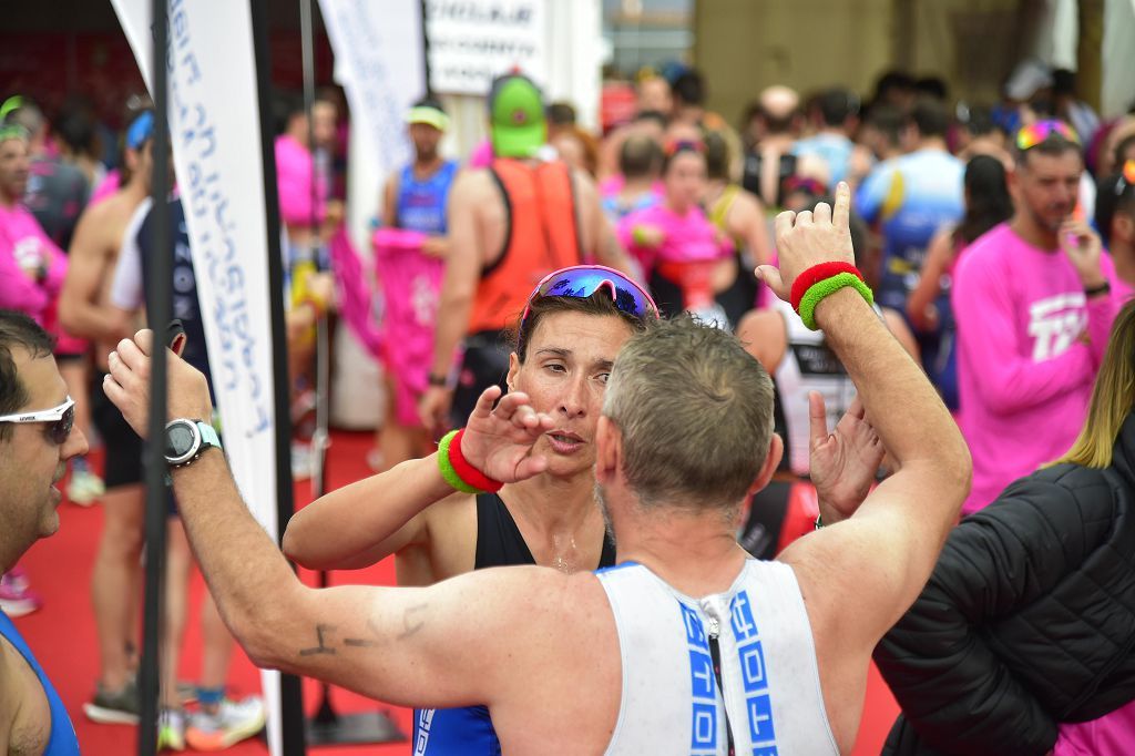 Llegada del triatlón de Fuente Álamo (I)