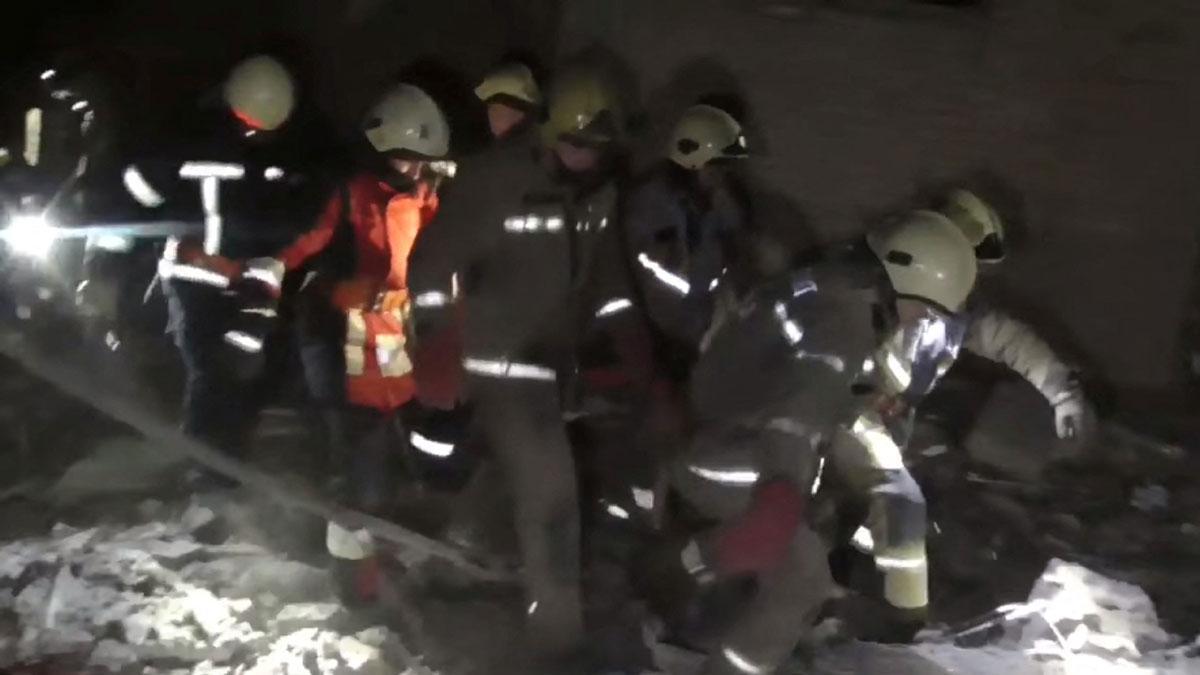 Operación de rescate en la región de Sumy (Ucrania)