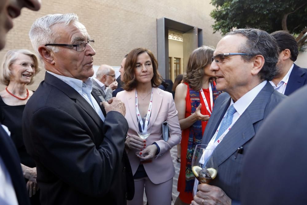 Acto de bienvenida a los miembros del jurado de los Jaume I