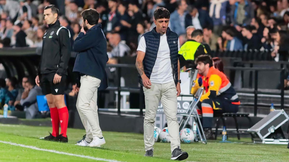 Pablo Hernández, durante el Castellón-Málaga.