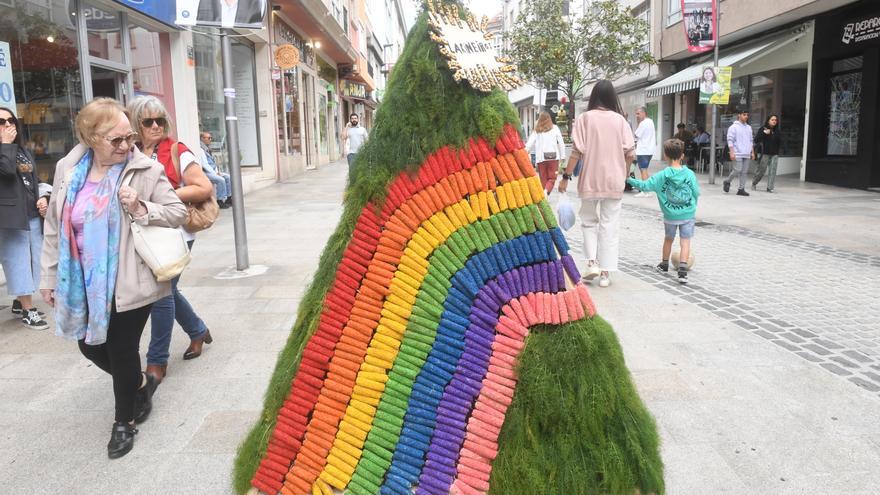 Arteixo se viste con trajes de flores