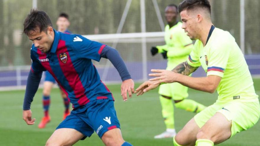 El At. Levante planta cara a un Barça B de mucho nivel