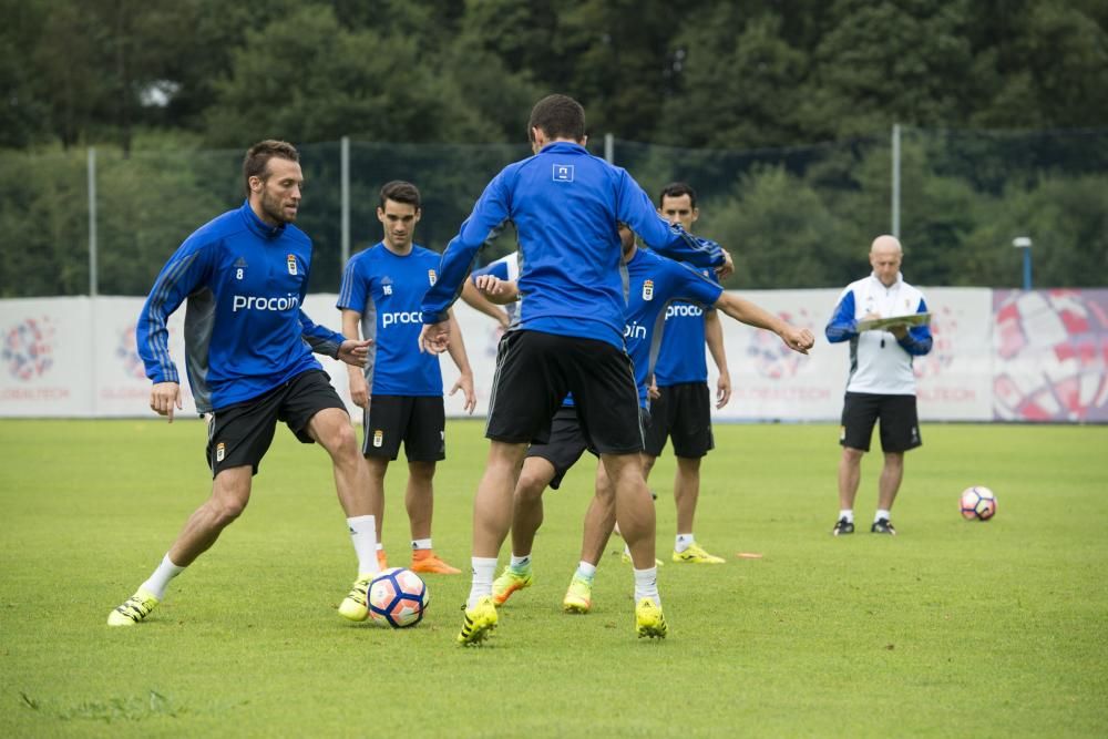 Entrenamiento del Oviedo