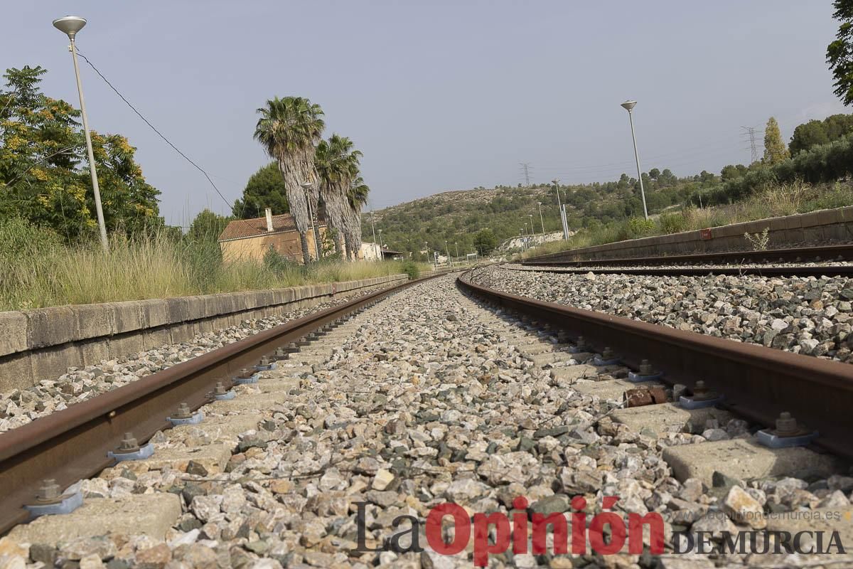 Así ha sido la marcha convocada por la Asociación Plaza Nueva en defensa de la Estación de tren de Calasparra