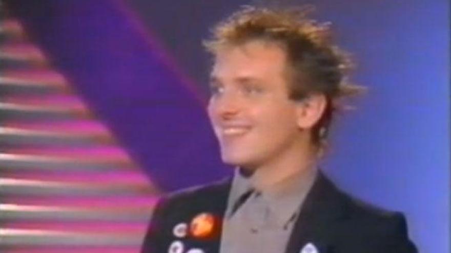 El actor y cómico inglés Rik Mayall