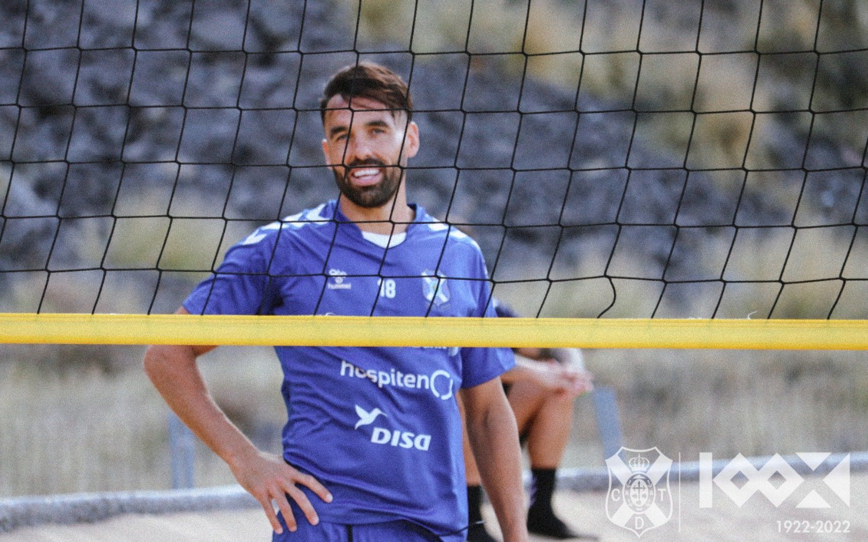 Entrenamiento del CD Tenerife en Las Teresitas