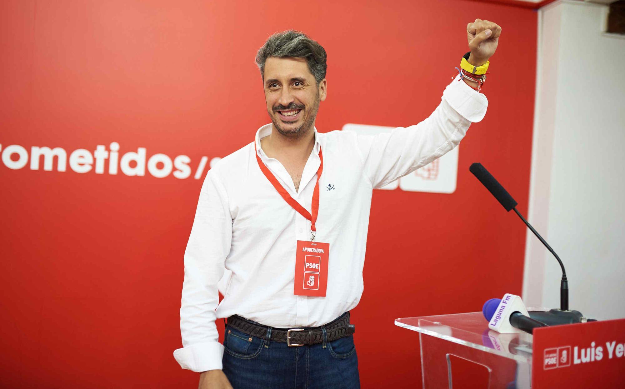 PSOE La Laguna noche electoral