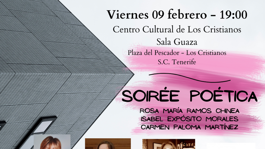 Recital Poético Soirée Poética presentado por el grupo poético Perspectiva 3