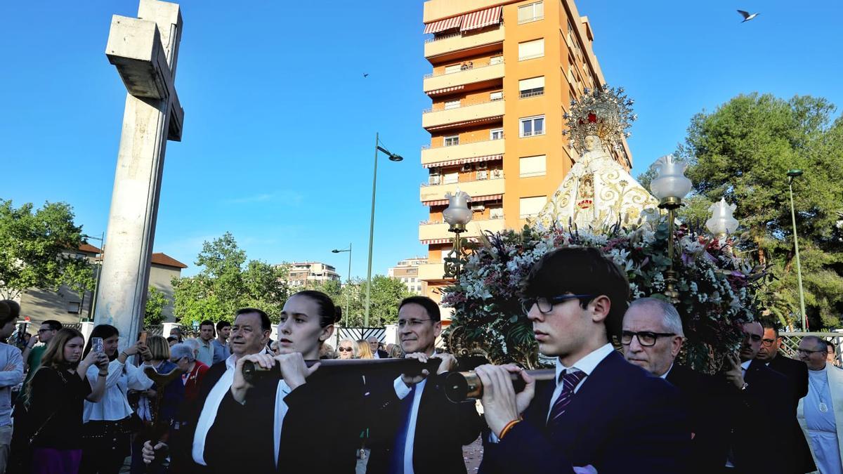 Las imágenes de la llegada de Lleó a a la iglesia de Santo Tomás de Villanueva