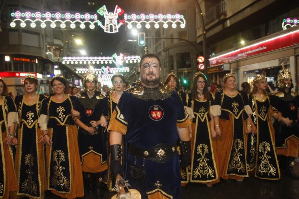 Desfile de Moros y Cristianos en Murcia