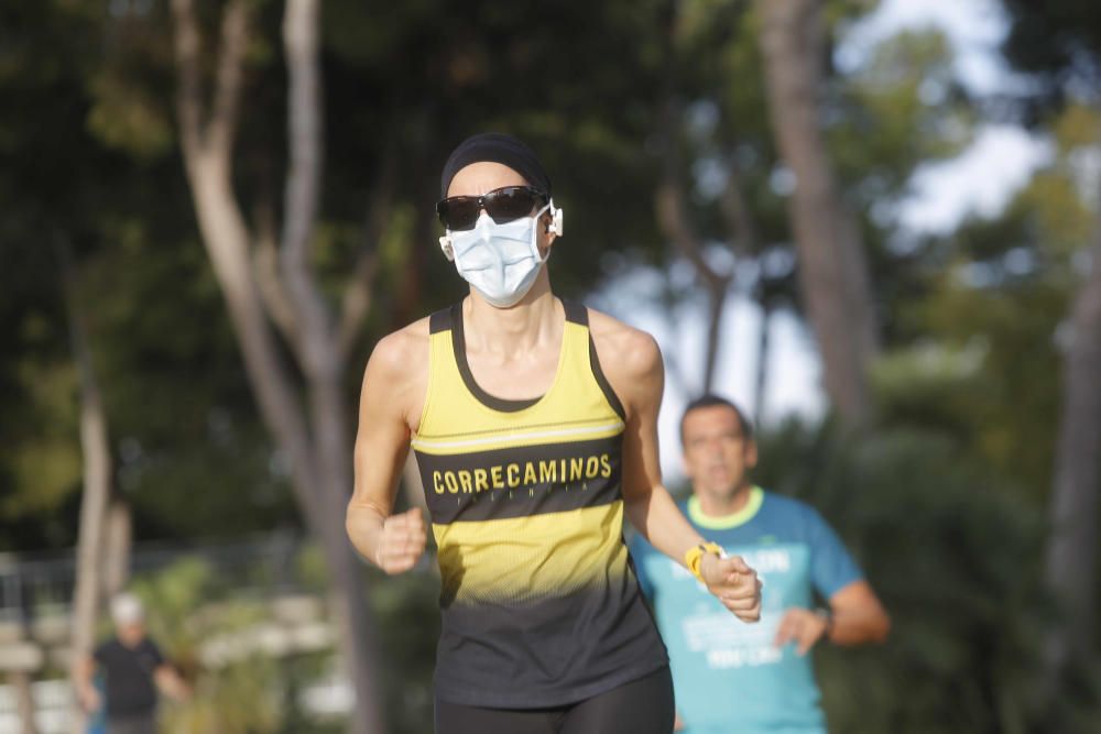 El cauce del río se llena de deportistas