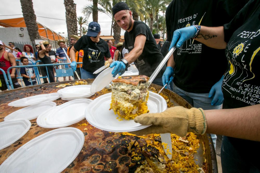 Arroz con costra para 2.500 personas