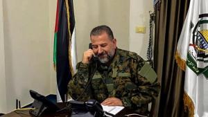 Una imagen si datar del líder de Hamás Saleh al Arouri.
