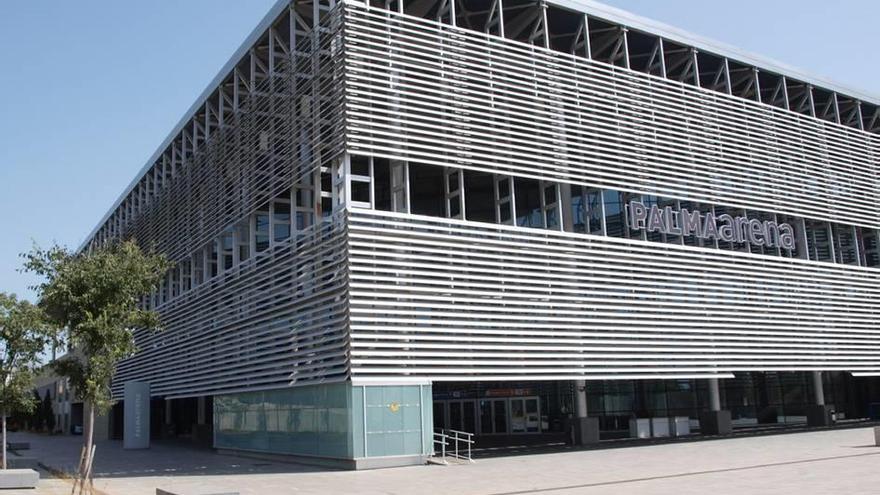 Imagen de la fachada exterior del velódromo Palma Arena.