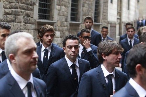 FUNERAL POR FRANCESC "TITO" VILANOVA EN LA CATEDRAL DE BARCELONA