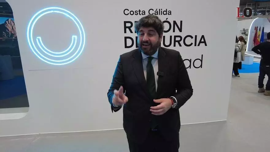 Fernando López Miras (presidente de la CARM): “Llegamos a Fitur batiendo todos los récords de Turismo de la historia de la Región de Murcia”