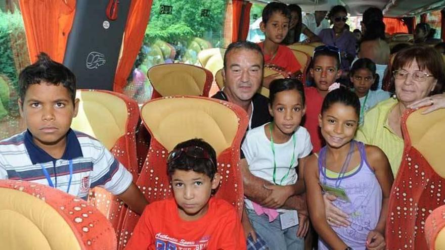 137 niños saharauis en verano en Extremadura