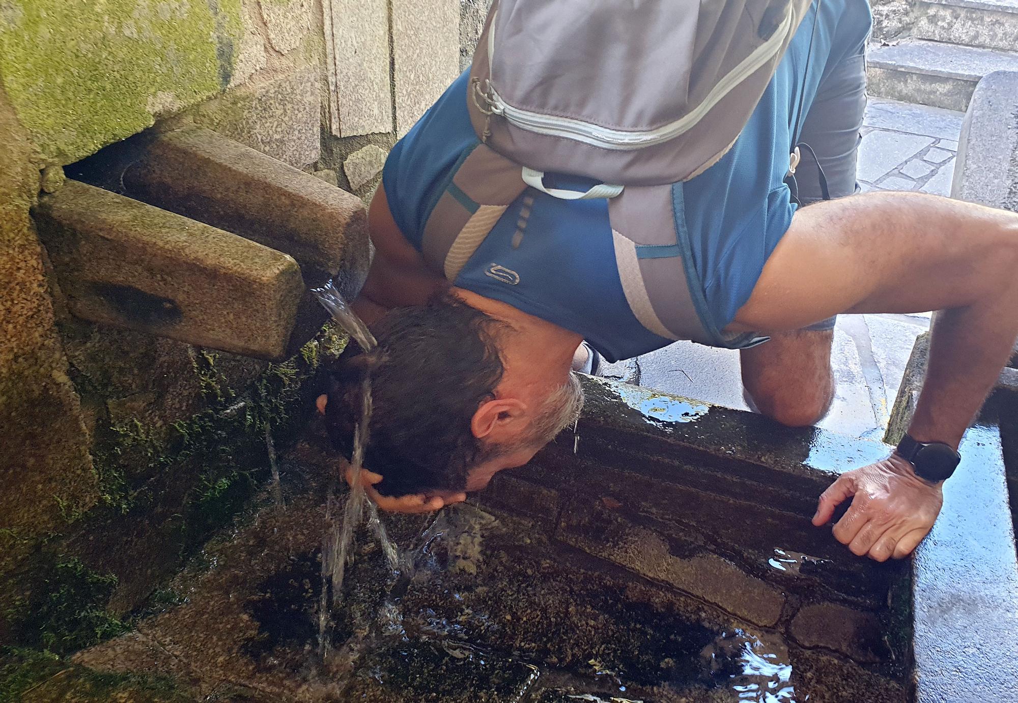 Vigo se derrite con el día más tórrido del verano