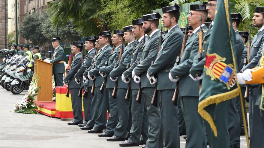 La Guardia Civil celebra la festividad de su patrona en Castelló y provincia