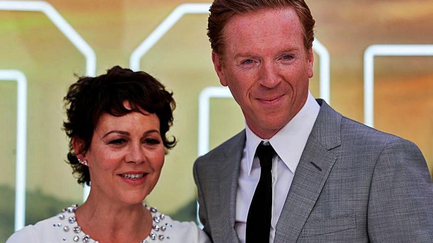 Helen McCrory junto a su esposo, el actor Damian Lewis.   | // REUTERS