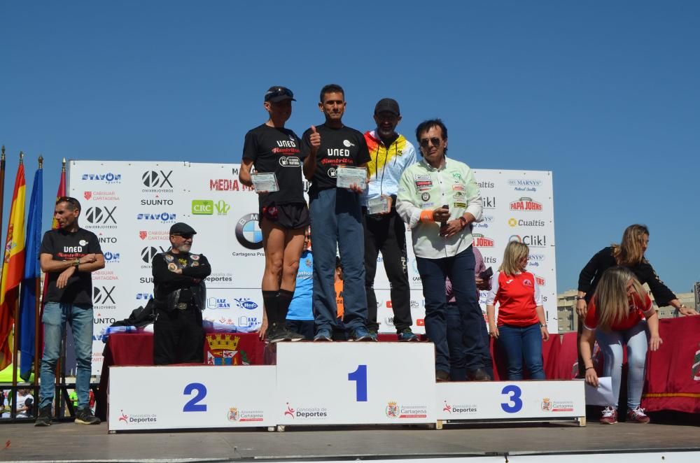 Ganadores de la Media Maratón de Cartagena