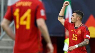 Joselu vuelve a ser el talismán de España para llegar a la final