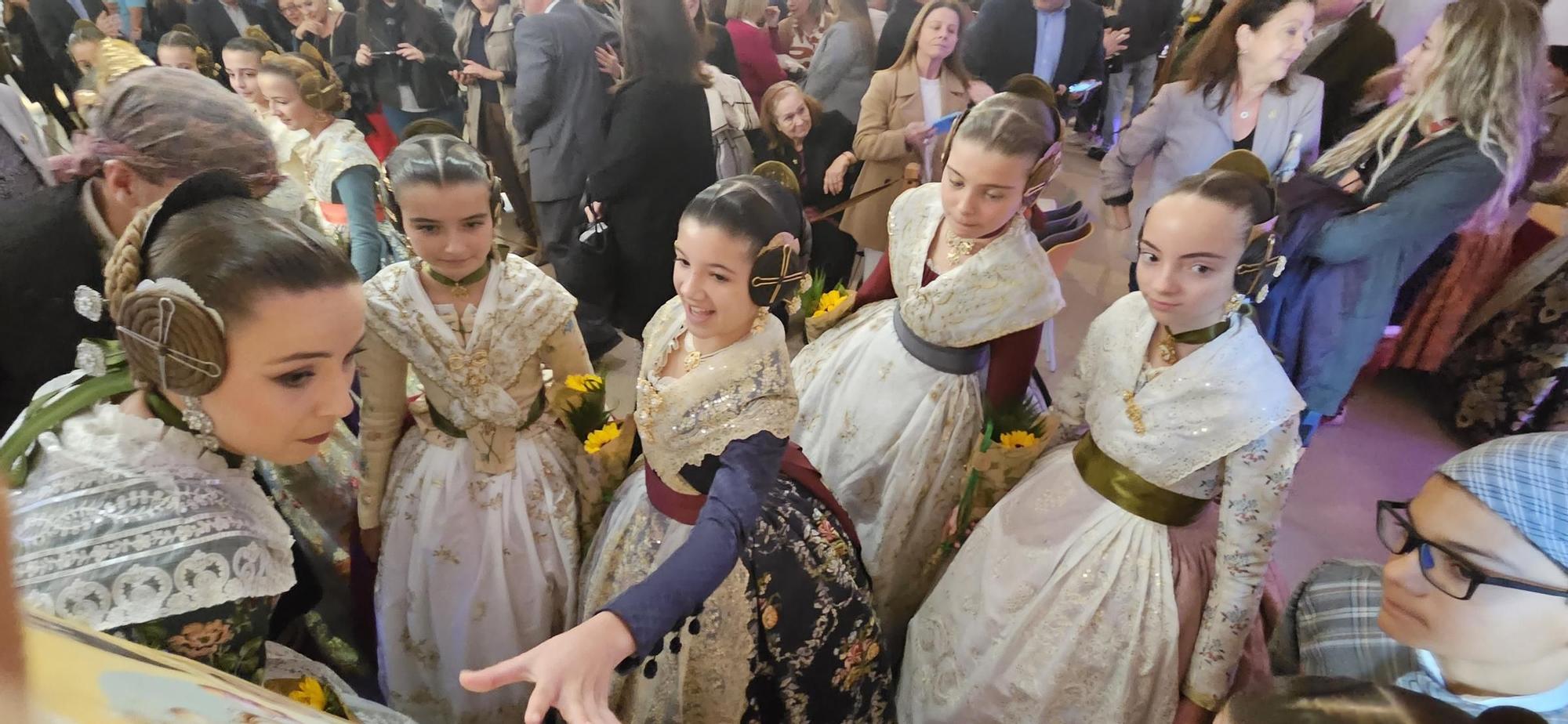 La fiesta de las fallas del Pilar-Sant Francesc con Marina y la corte infantil