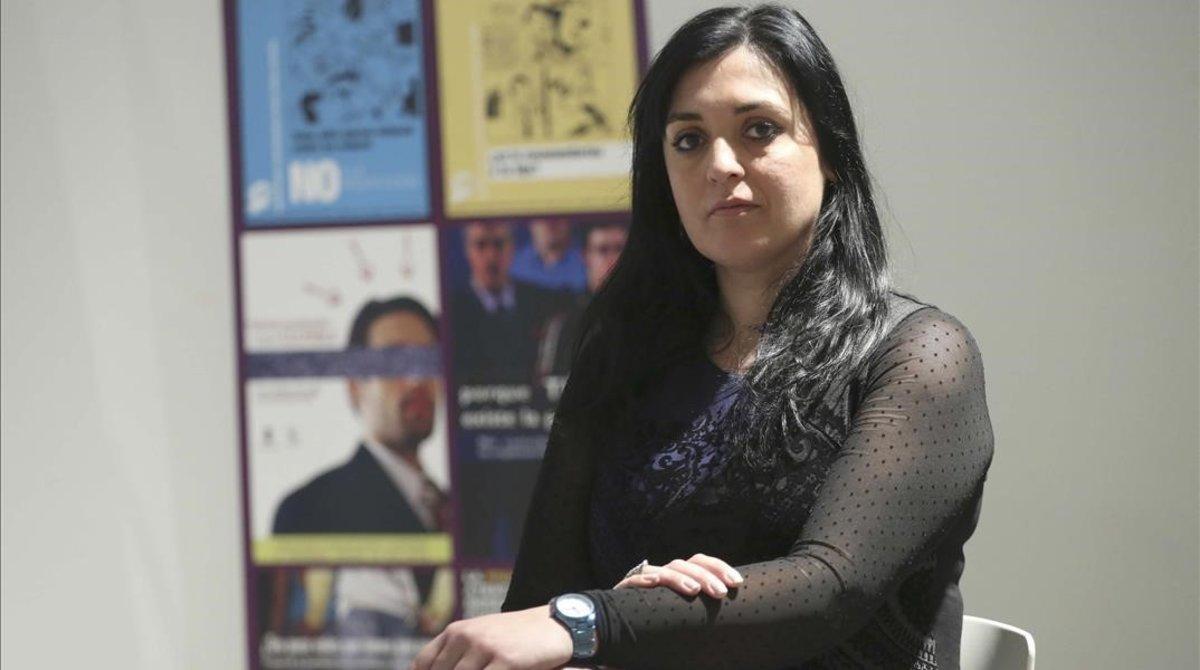 Amelia Tiganus, exprostituta y activista en contra de la trata con fines de explotación sexual. Amelia Tiganus, exprostituta y activista en contra de la trata con fines de explotación sexual.