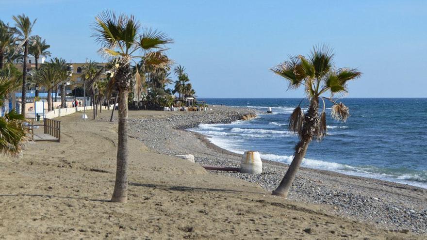 La playa de La Salida, una de las zonas costeras más frecuentadas en verano en San Pedro.