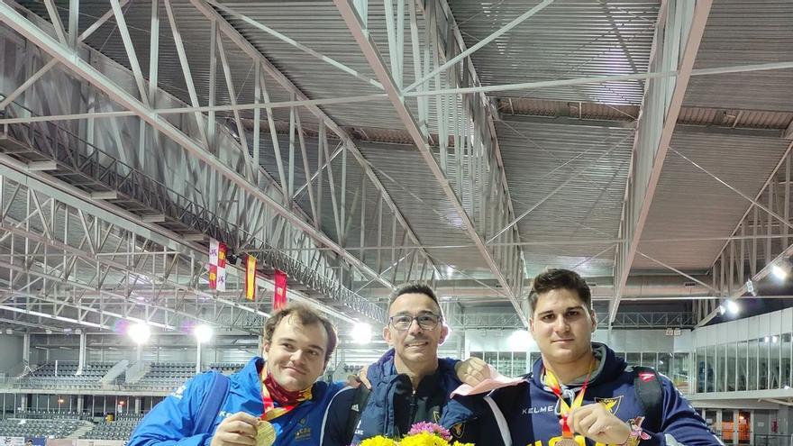 Dos medallas murcianas en el  Campeonato de España  en Pista Cubierta
