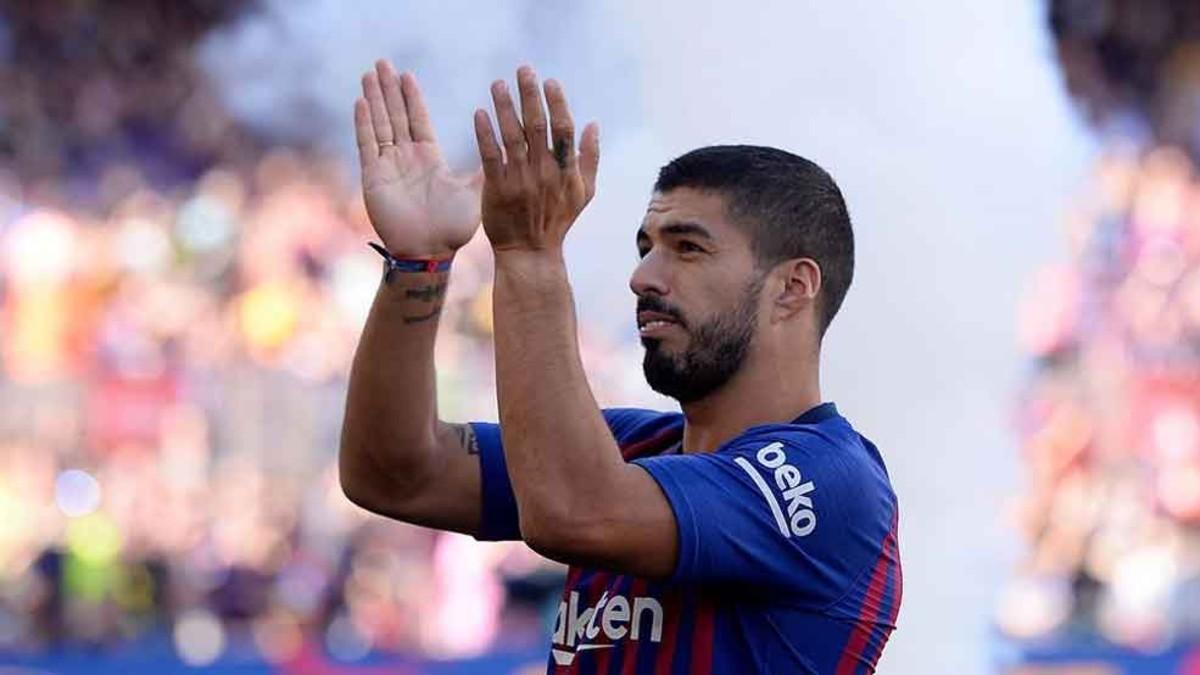 Luis Suárez alcanzará este sábado su partido 200 oficial como azulgrana