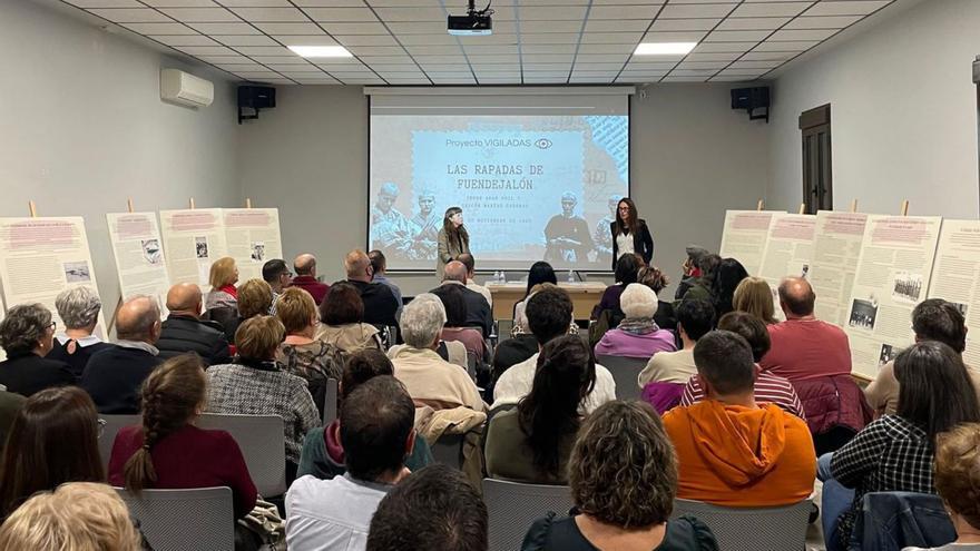 La jornada se centró en el control y represión ejercidos sobre las mujeres en a Guerra Civil .